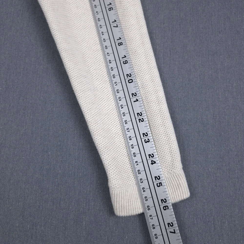 NN07 Hubert‎ Sweater Mens Medium Beige Honeycomb Weave Pullover No Nationality